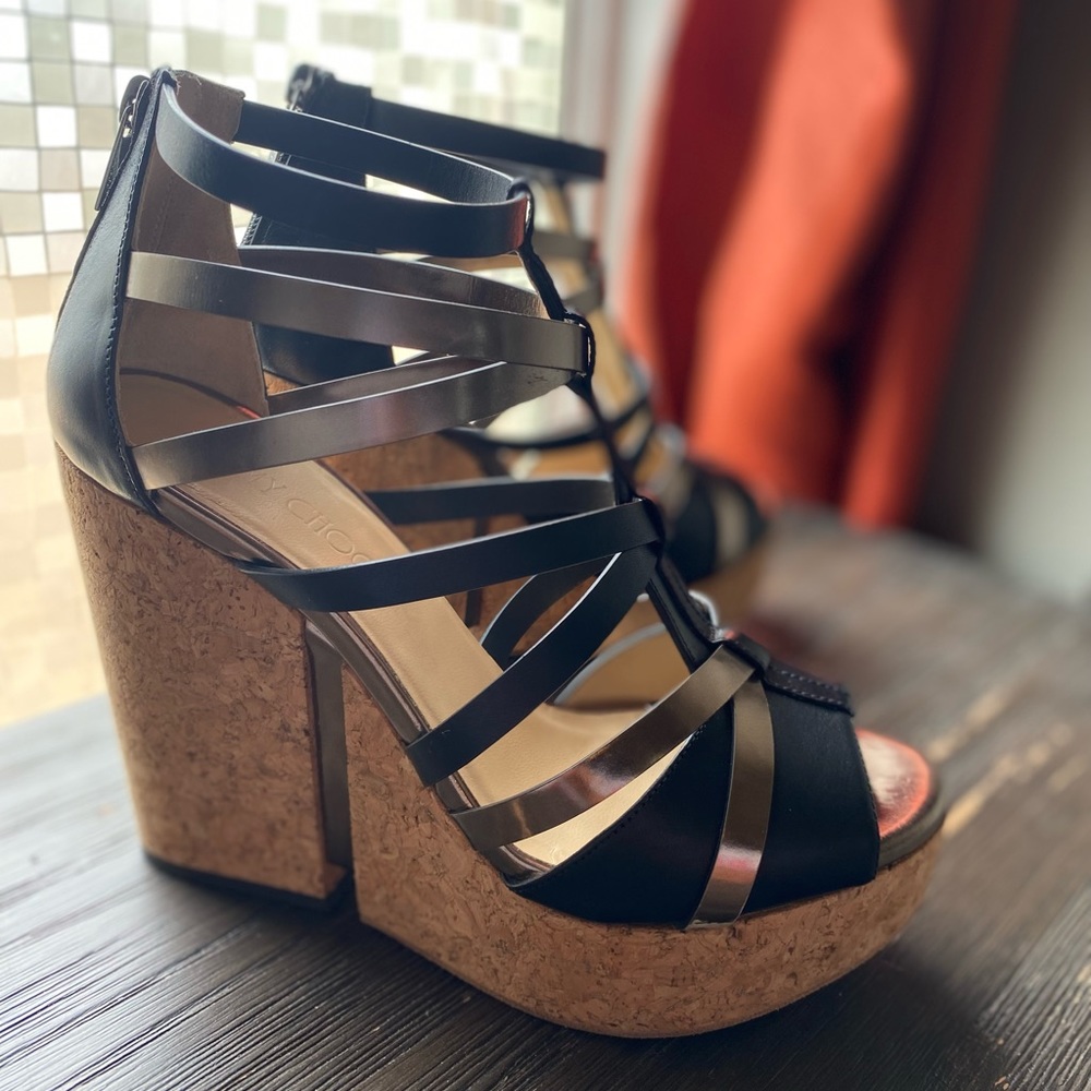 Jimmy Choo Pascal Wedge sz 39